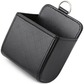 Gadget Techsuit Car Organizer (CO-P1), Air Vent Storage Pocket for Small Objects, Negru