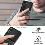 Husa de protectie Techsuit CamShield Series compatibil cu Samsung Galaxy S21 Plus 5G, Negru