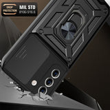 Husa de protectie Techsuit CamShield Series compatibil cu Samsung Galaxy S21 Plus 5G, Negru