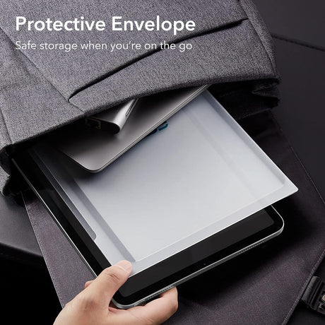 Husă ESR Paper-Feel Magnetic transparentă pentru iPad Air 13 (2024)