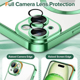 Husa de protectie Techsuit Luxury Crystal MagSafe compatibil cu iPhone 15 Plus, Negru