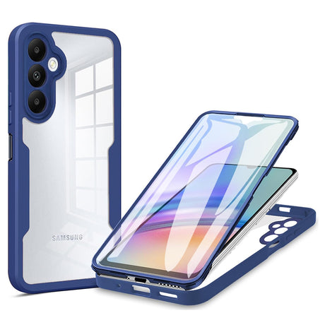 Folie de protectie Techsuit ColorVerse 360 Series + compatibil cu Samsung Galaxy A34 5G, Albastru