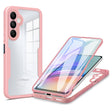 Folie de protectie Techsuit ColorVerse 360 Series + compatibil cu Samsung Galaxy A34 5G, Roz