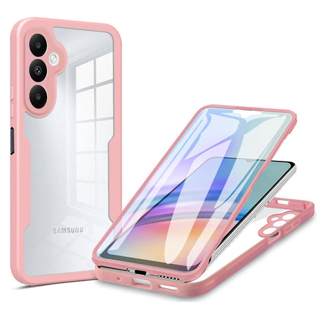 Folie de protectie Techsuit ColorVerse 360 Series + compatibil cu Samsung Galaxy A34 5G, Roz