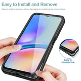 Folie de protectie Techsuit ColorVerse 360 Series + compatibil cu Samsung Galaxy A25 5G, Mov