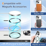 Husa de protectie Techsuit Luxury Crystal MagSafe compatibil cu iPhone 14 Plus, Negru