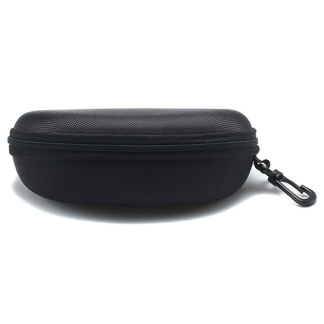 Techsuit Glasses Case (ETFE1), with Zipper, EVA Material, 167 x 76 x 63mm, Negru