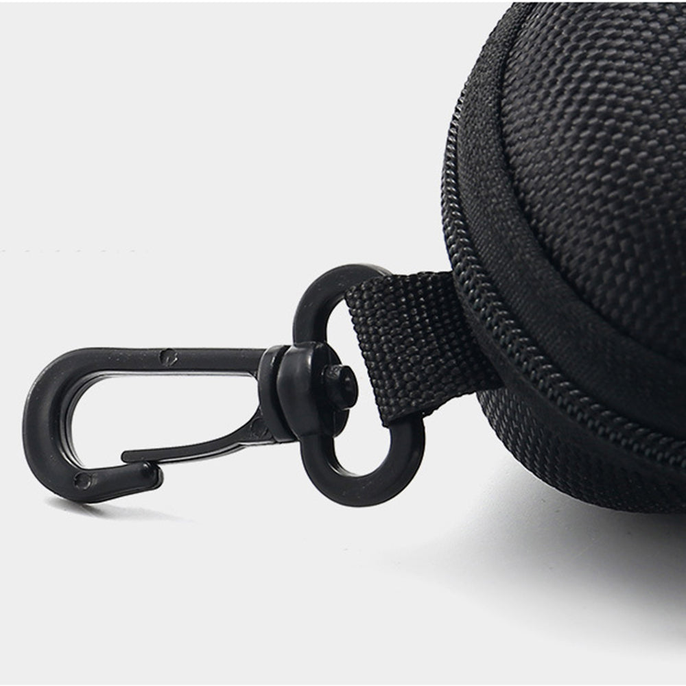Techsuit Glasses Case (ETFE1), with Zipper, EVA Material, 167 x 76 x 63mm, Negru