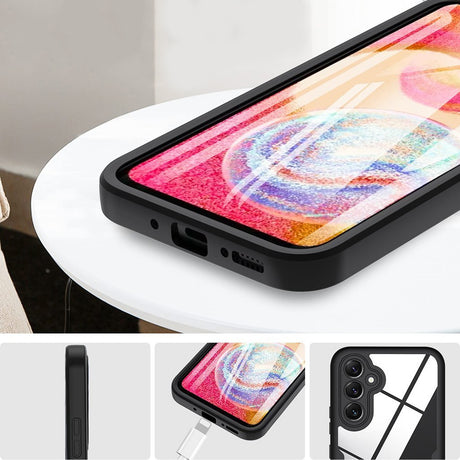 Folie de protectie Techsuit ColorVerse 360 Series + compatibil cu Samsung Galaxy S24 Plus, Albastru