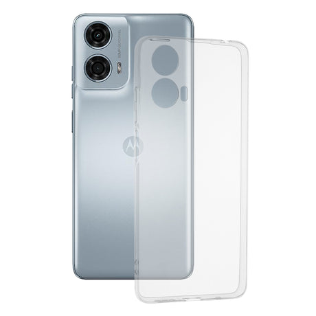 Husa de protectie Techsuit Clear Silicone compatibil cu Motorola Moto G24 Power, Transparent