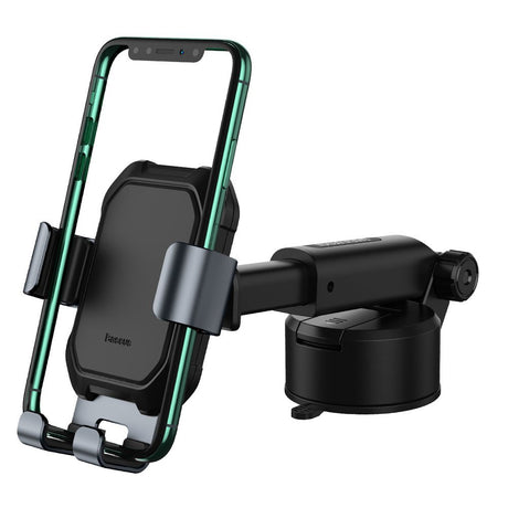 Suport Auto Baseus Tank (SUYL-TK01), Prindere Bord/Parbriz, Negru