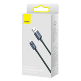 Cablu Baseus Crystal Shine (CAJY000501), USB-C, 100W, 2m, Negru