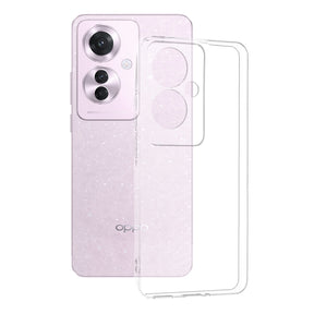 Husa de protectie Techsuit Clear Silicone compatibil cu Oppo Reno11 F, Transparent