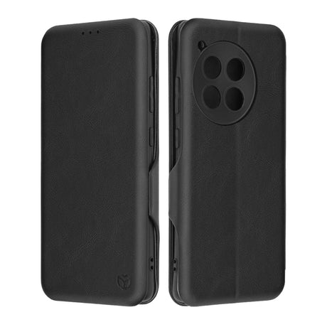 Husa de protectie Techsuit Safe Wallet Plus compatibil cu OnePlus 12R, Negru