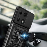 Husa de protectie Techsuit CamShield Series compatibil cu Xiaomi Redmi Note 13 Pro 4G / Poco M6 Pro 4G / Note 14S 4G, Albastru
