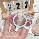 Suport Techsuit MagSafe Phone Ring (MPR1), Round Shape, Polycarbonate, Roz