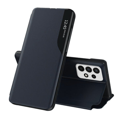 Husa de protectie Techsuit eFold Series compatibil cu Samsung Galaxy A13 4G, Albastru Inchis