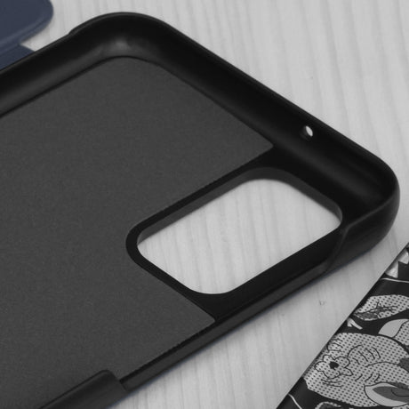 Husa de protectie Techsuit eFold Series compatibil cu Samsung Galaxy A13 4G, Albastru Inchis