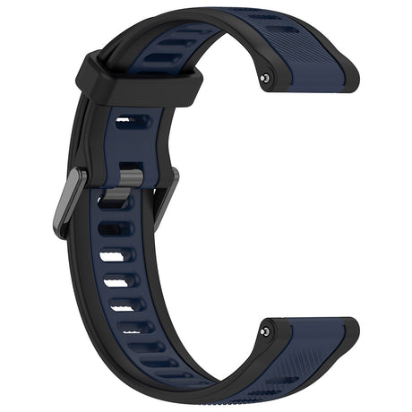 Curea smartwatch Techsuit Watchband 22mm (W053) compatibil cu Huawei Watch GT 2 (46mm)/GT 2 Pro/GT 3 Pro (46mm)/Ultimate, Xiaomi Watch S1, Albastru Inchis