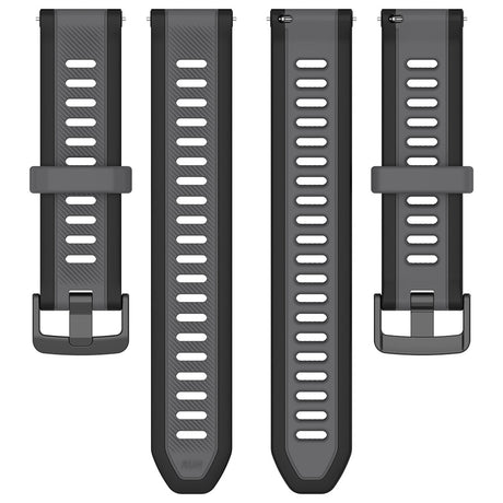 Curea smartwatch Techsuit Watchband 22mm (W053) compatibil cu Huawei Watch GT 2 (46mm)/GT 2 Pro/GT 3 Pro (46mm)/Ultimate, Xiaomi Watch S1, Albastru Inchis