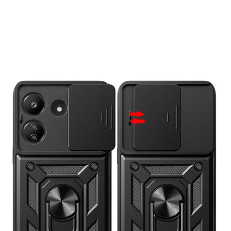 Husa de protectie Techsuit CamShield Series compatibil cu Xiaomi Redmi 13C 5G, Albastru