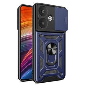 Husa de protectie Techsuit CamShield Series compatibil cu Xiaomi Redmi 13C 5G, Albastru