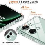 Husa de protectie Techsuit Shockproof Clear Silicone compatibil cu OnePlus Nord 3, Transparent