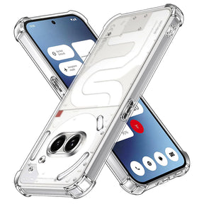 Husa de protectie Techsuit Shockproof Clear Silicone compatibil cu Nothing Phone (2a) / (2a) Plus, Transparent