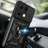 Husa de protectie Techsuit CamShield Series compatibil cu Xiaomi Redmi Note 13 4G, Albastru