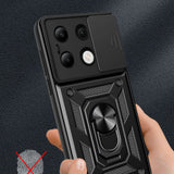 Husa de protectie Techsuit CamShield Series compatibil cu Xiaomi Redmi Note 13 4G, Albastru