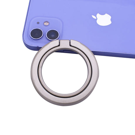 Suport Techsuit MagSafe Phone Ring (MPR3), Round Shape, Aluminium Alloy, 3M, Auriu