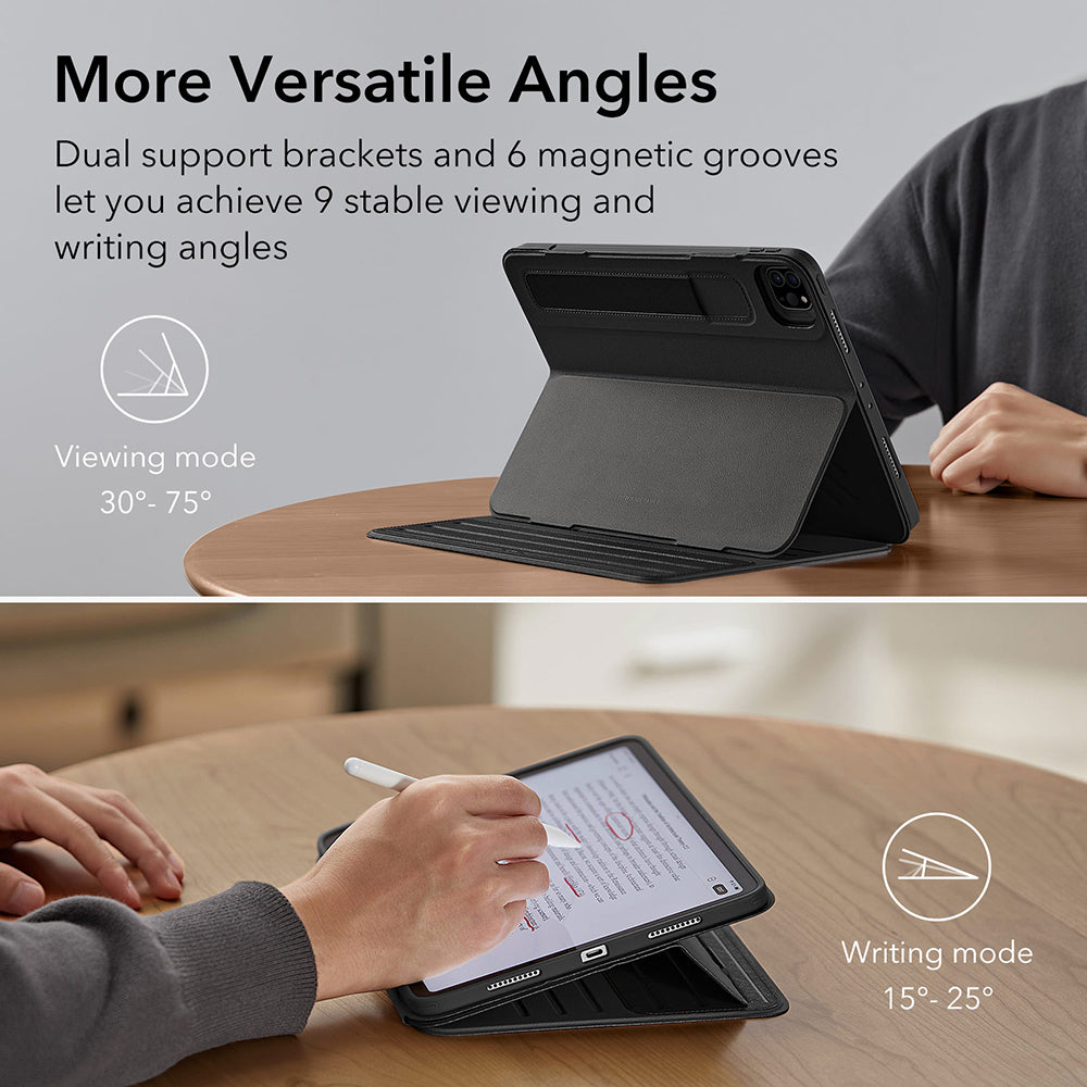 Husa de protectie tableta ESR Shift Magnetic compatibil cu iPad Pro 13 (2024) / iPad Pro 13 (2025), Rosu