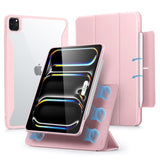 Husa de protectie tableta ESR Rebound Hybrid compatibil cu iPad Pro 13 (2024) / iPad Pro 13 (2025), Roz