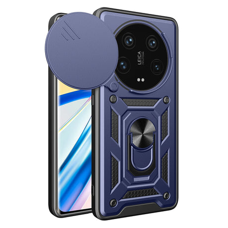Husa de protectie Techsuit CamShield Series compatibil cu Xiaomi 14 Ultra, Albastru