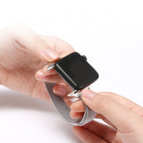 Curea smartwatch Techsuit Watchband (W034) compatibil cu Apple Watch 1/2/3/4/5/6/7/8/9/10/11/SE/SE 2/SE 3 (38/40/41/42mm), Roz