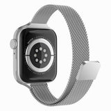 Techsuit Watchband (W034) ezüst okosóra szíj Apple Watch órához
