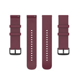 Curea smartwatch Techsuit Watchband 20mm (W001) compatibil cu Samsung Galaxy Watch 4/5/Active 2, Huawei Watch GT 3 (42mm)/GT 3 Pro (43mm), Rosu Inchis
