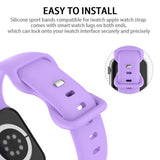 Curea smartwatch Techsuit Watchband (W031) compatibil cu Apple Watch 1/2/3/4/5/6/7/8/9/10/11/SE/SE 2/SE 3/Ultra/2/3 (42/44/45/46/49mm), Mov