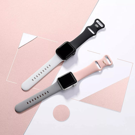 Curea smartwatch Techsuit Watchband W031 gri pentru Apple Watch