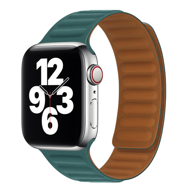 Curea smartwatch Techsuit Watchband (W035) compatibil cu Apple Watch 1/2/3/4/5/6/7/8/9/10/11/SE/SE 2/SE 3/Ultra/2/3 (42/44/45/46/49mm), Turcoaz