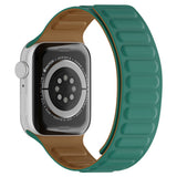 Curea smartwatch Techsuit Watchband (W035) compatibil cu Apple Watch 1/2/3/4/5/6/7/8/9/10/11/SE/SE 2/SE 3/Ultra/2/3 (42/44/45/46/49mm), Turcoaz