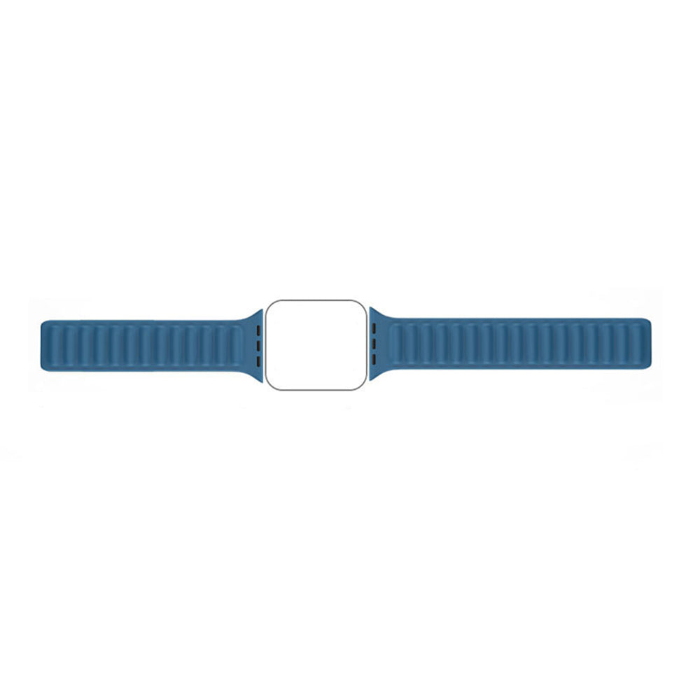 Curea smartwatch Techsuit Watchband (W035) compatibil cu Apple Watch 1/2/3/4/5/6/7/8/9/10/11/SE/SE 2/SE 3/Ultra/2/3 (42/44/45/46/49mm), Turcoaz