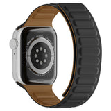 Curea smartwatch Techsuit Watchband (W035) compatibil cu Apple Watch 1/2/3/4/5/6/7/8/9/10/11/SE/SE 2/SE 3/Ultra/2/3 (42/44/45/46/49mm), Negru