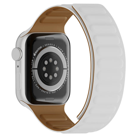 Techsuit Watchband W035 curea smartwatch pentru Apple Watch, alb