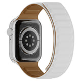 Curea smartwatch Techsuit Watchband (W035) compatibil cu Apple Watch 1/2/3/4/5/6/7/8/9/10/11/SE/SE 2/SE 3 (38/40/41/42mm), Alb