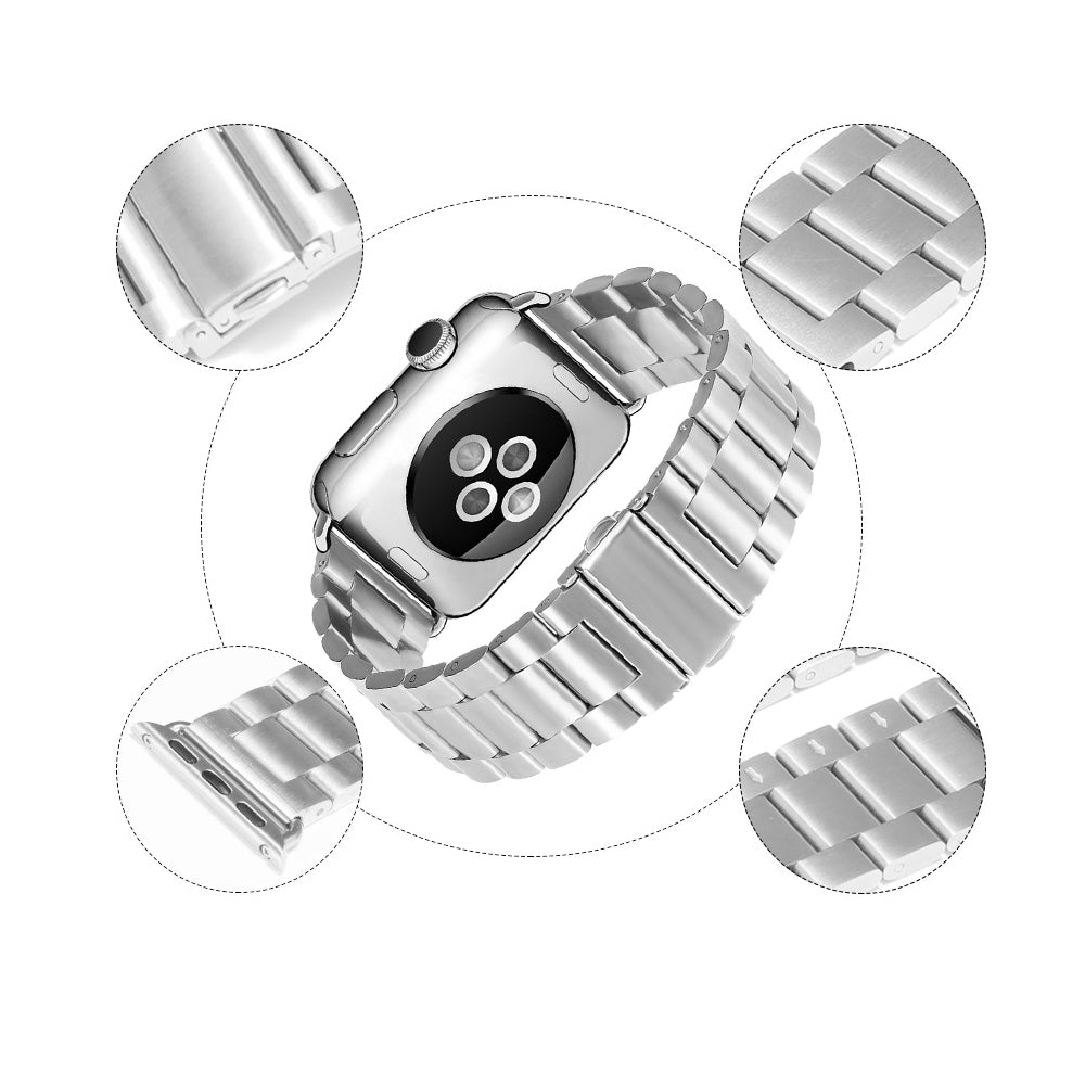 Curea smartwatch Techsuit Watchband (W036) compatibil cu Apple Watch 1/2/3/4/5/6/7/8/9/10/11/SE/SE 2/SE 3 (38/40/41/42mm), Roz