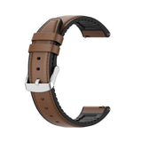 Curea smartwatch Techsuit Watchband 20mm (W007) compatibil cu Samsung Galaxy Watch 4/5/Active 2, Huawei Watch GT 3 (42mm)/GT 3 Pro (43mm), Maro