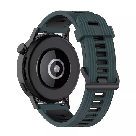 Curea smartwatch Techsuit Watchband 20mm (W002) compatibil cu Samsung Galaxy Watch 4/5/Active 2, Huawei Watch GT 3 (42mm)/GT 3 Pro (43mm), Verde