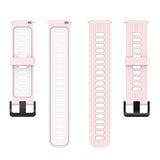 Curea smartwatch Techsuit Watchband 20mm (W002) compatibil cu Samsung Galaxy Watch 4/5/Active 2, Huawei Watch GT 3 (42mm)/GT 3 Pro (43mm), Roz