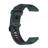 Curea smartwatch Techsuit Watchband 22mm (W002) compatibil cu Huawei Watch GT 2 (46mm)/GT 2 Pro/GT 3 Pro (46mm)/Ultimate, Xiaomi Watch S1, Verde